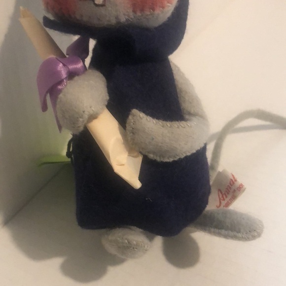 Annalee graduation‎ mouse blue robe and cap - Picture 3 of 5